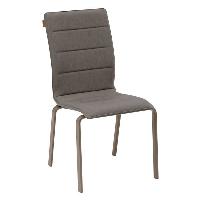 Chaise de jardin empilable DIESE Mocha & Praline