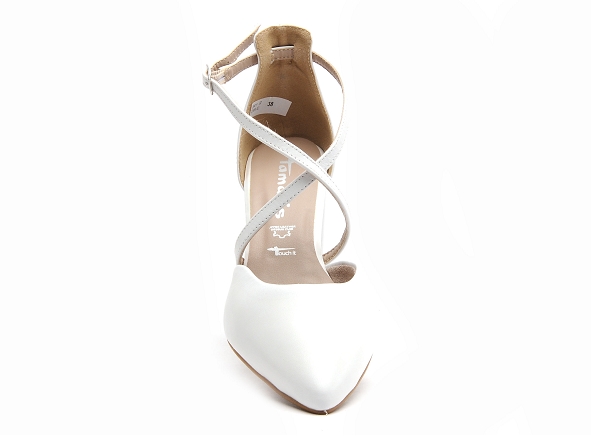 Tamaris escarpins femme 22458 42 blanc