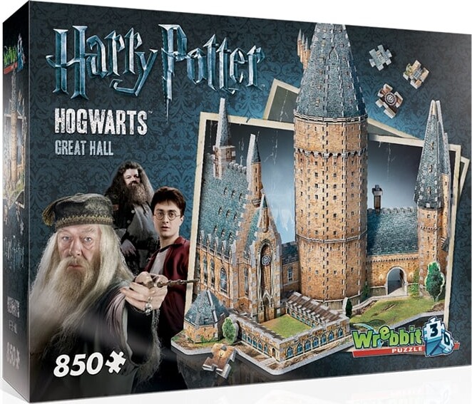 Wrebbit 3D Harry Potter Hogwarts Great Hall Puzzle