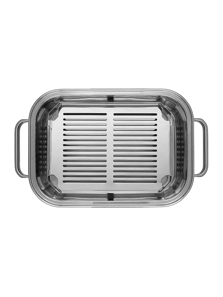 WMF Vitalis Aroma Dampfgarer mit Silikondichtung 6,5l silber