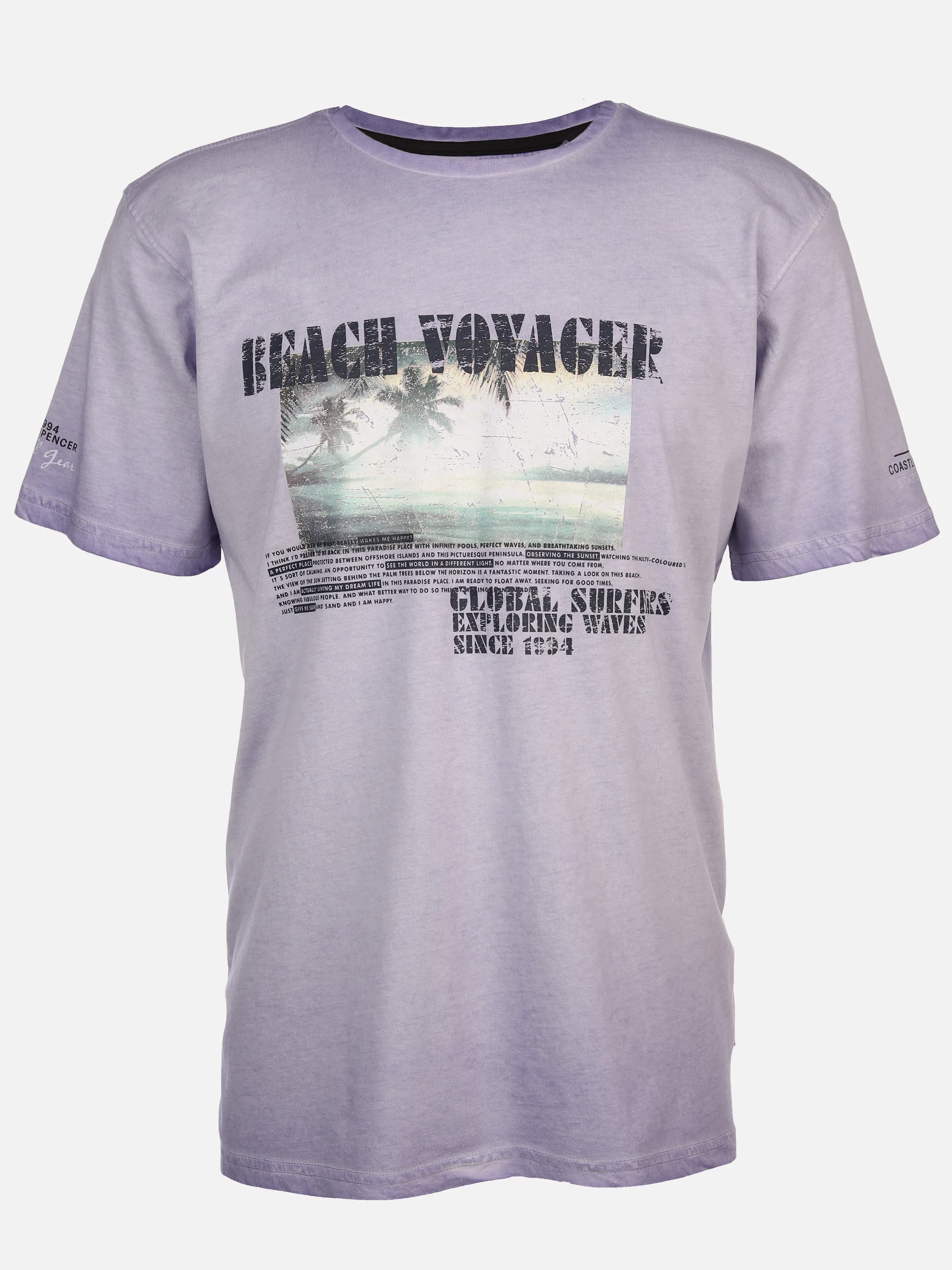 Herren Shirt mit Frontprint