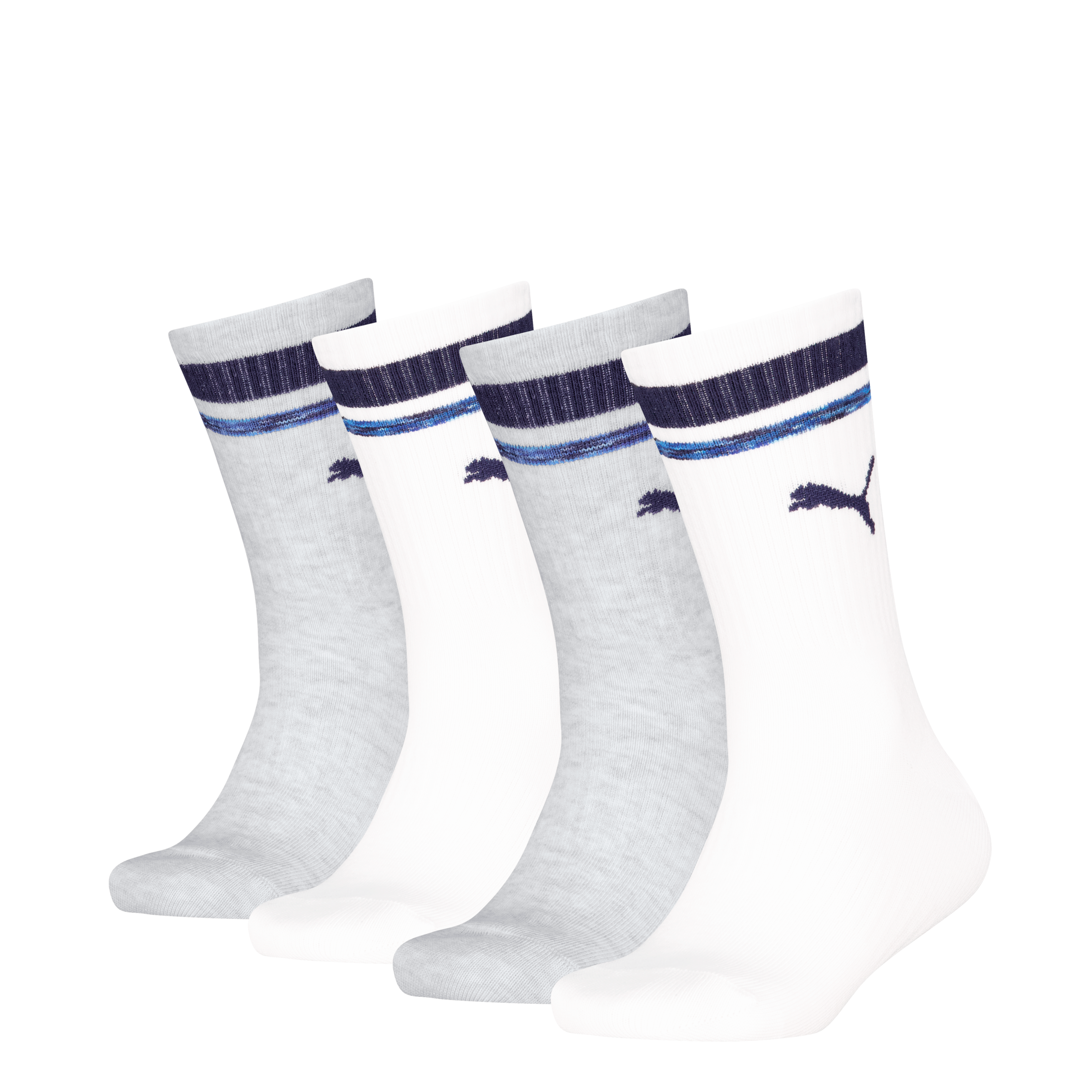 PUMA Socken »PUMA BOYS HERITAGE STRIPE CREW 4P ECOM« 4er Pack,