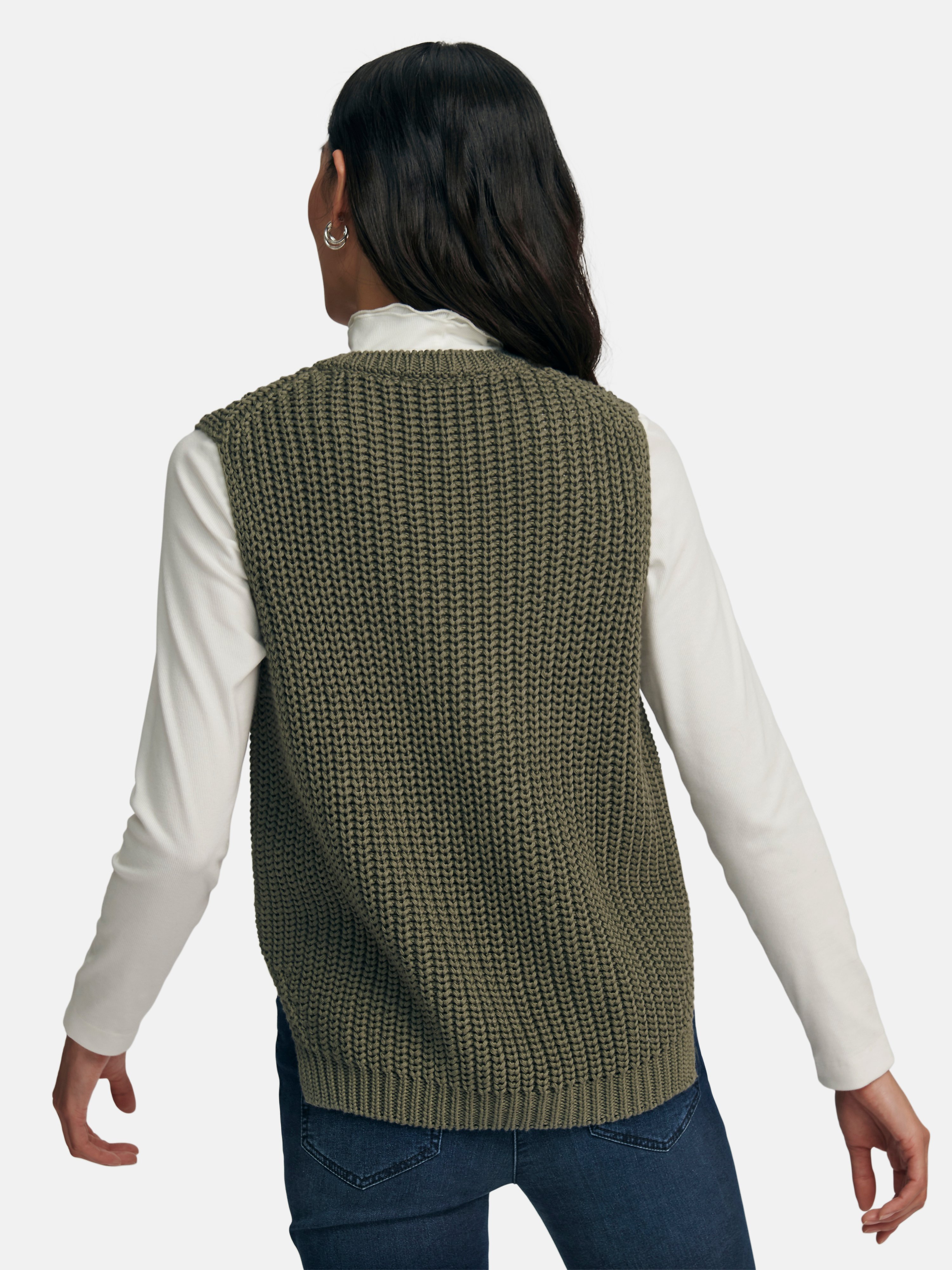 Rundhals-Pullover