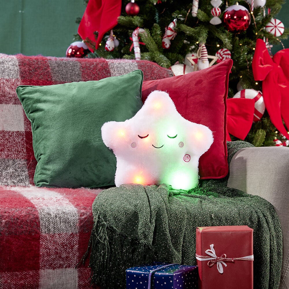 Coussin étoile lumineux