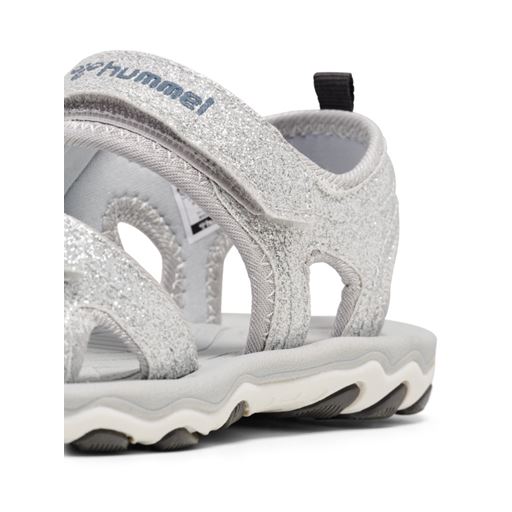 hummel Glitter Sandaler, Silver, 33