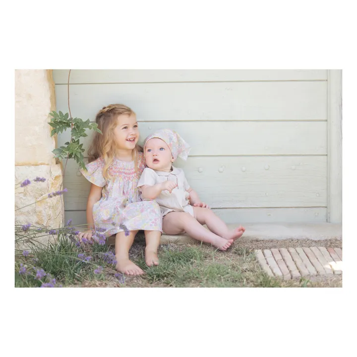 Tartine et Chocolat Robe à Fleurs | Rose
