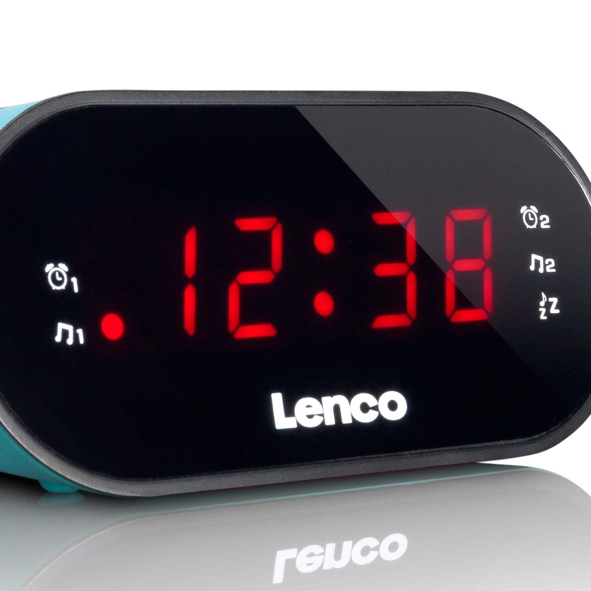 Lenco CR-07 FM wekkerradio - Blue