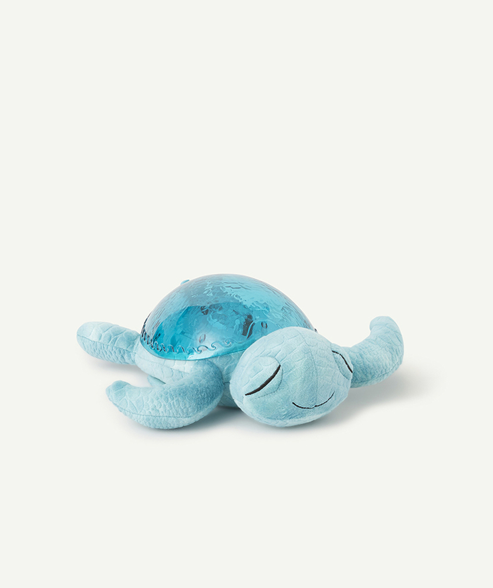 CLOUD Bveilleuse tortue musicale et lumineuse bleue en fibres recyclées