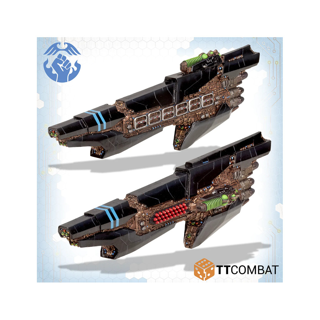 Dropfleet Commander - Resistance Kalium Cruisers