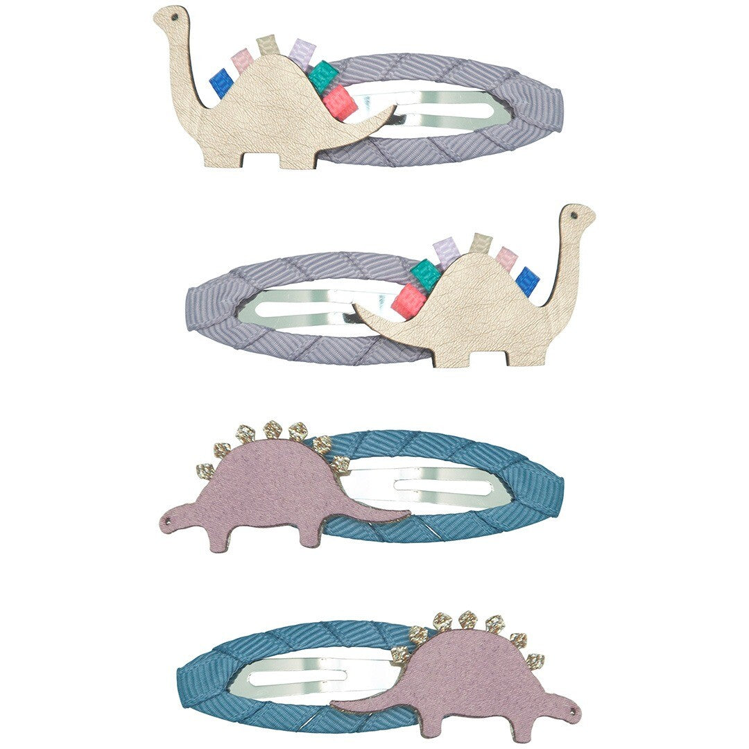 Mimi & lula haarspeldjes stegosaurus - 4st