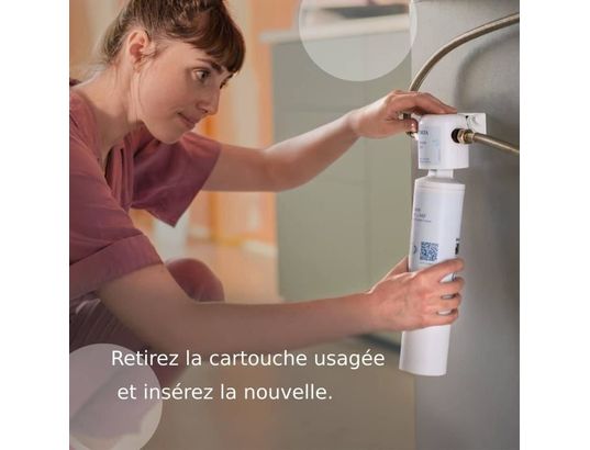 BRITA - Filtre à eau robinet Mypure slim v-mf – 12 mois/8000 l – 1052983