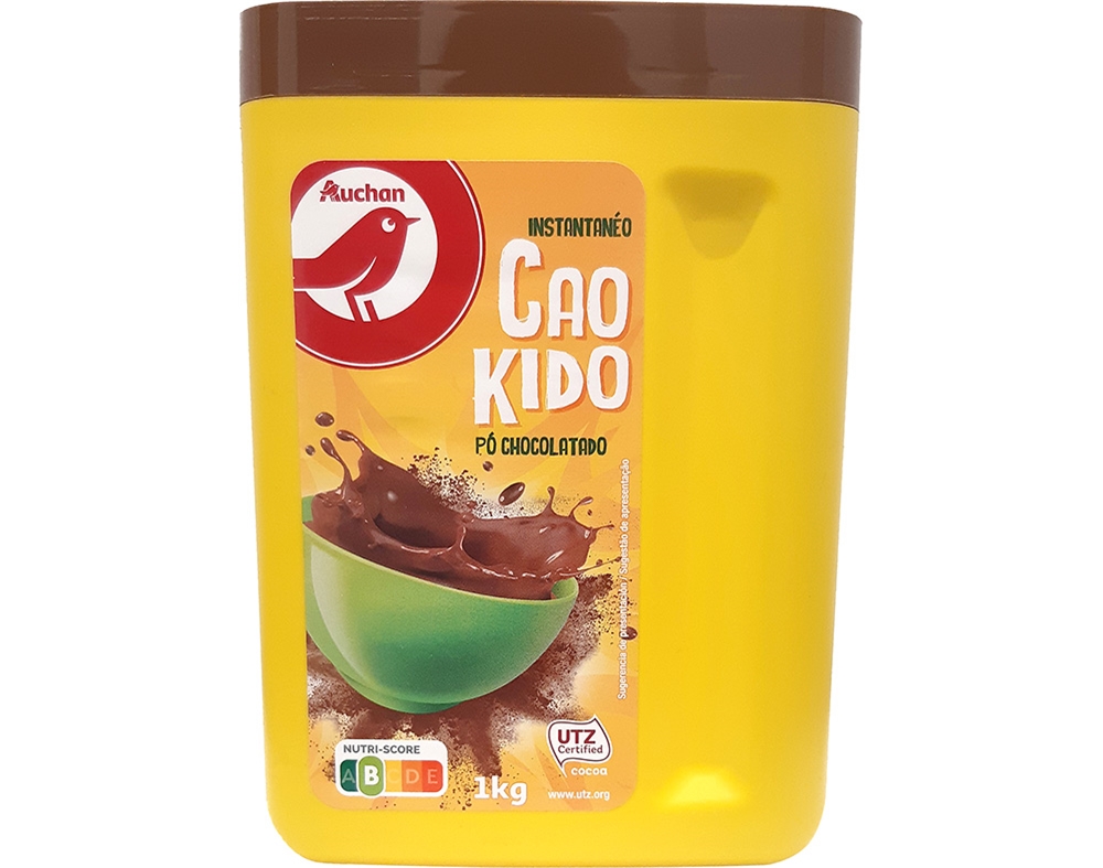 ACHOCOLATADO AUCHAN EM PÓ CAO KIDO 1KG
