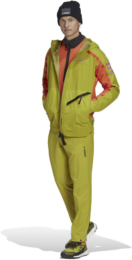 adidas Terrex Utilitas regnjakke Gul