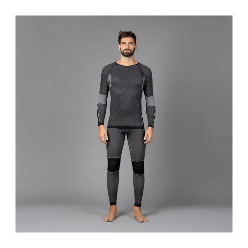 Seamless base layer round neck top - Sous-vêtement thermique homme