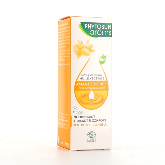 Huile Végétale d'Amande Douce Bio Phytosun Aroms