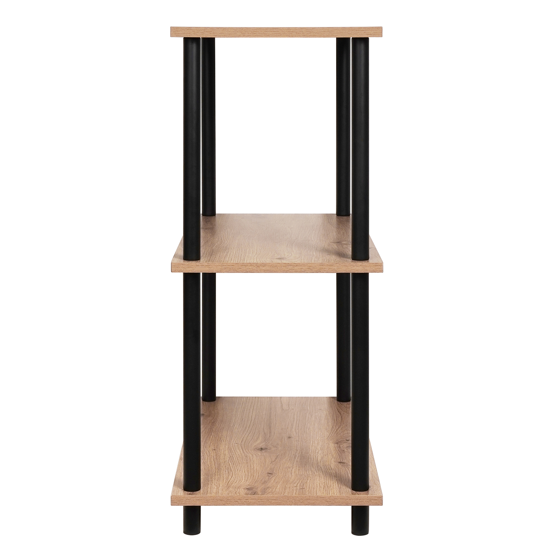 Bad-Standregal - Artisan Eiche - schwarz - 76 cm