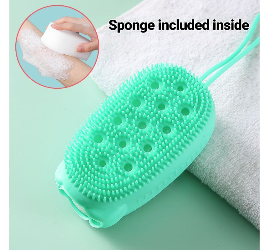 Porcini - Siliconen Lichaamsscrubber / Set