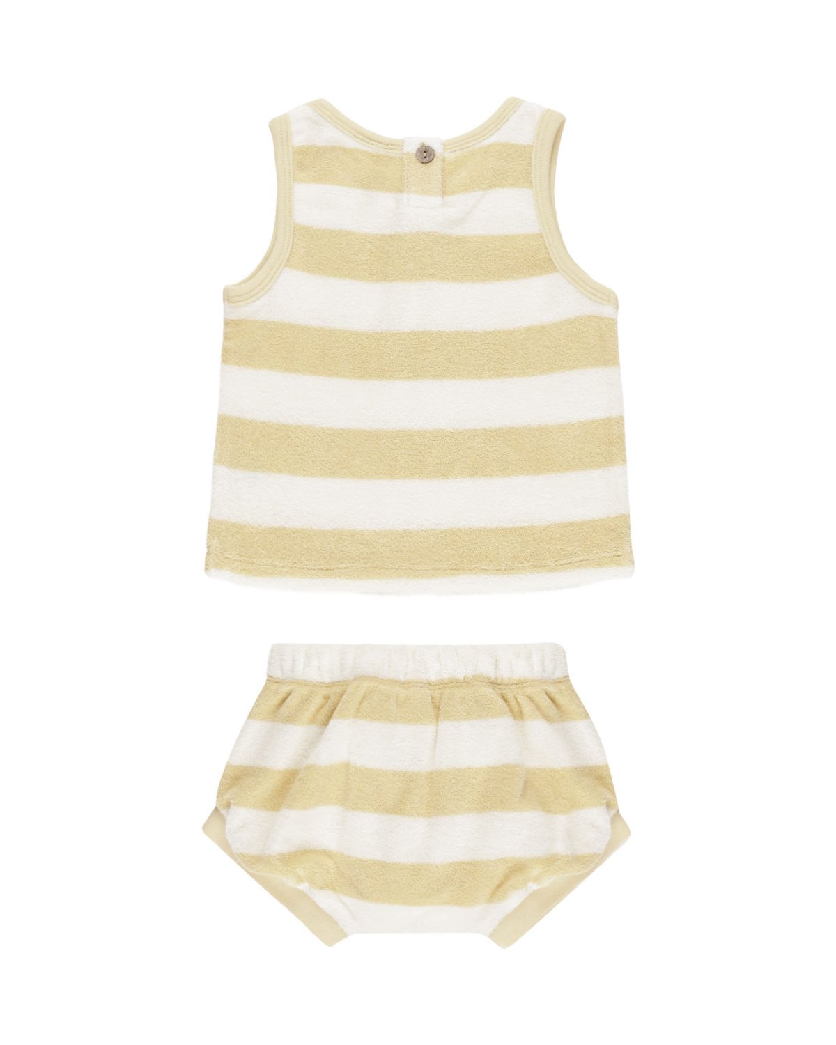 Topp & Shorts Sett – Terrystoff i Øko Bomull | Terry Tank + Short Set