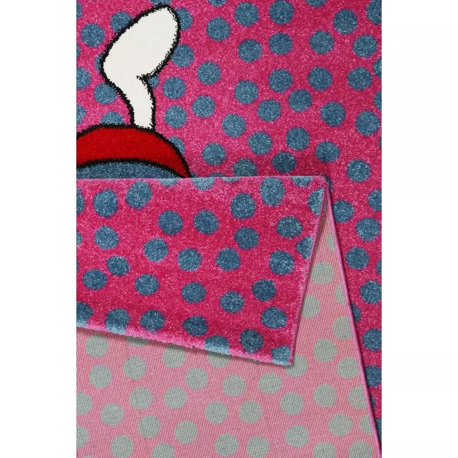 Sigikid Kinderteppich Rainbow Rabbit pink