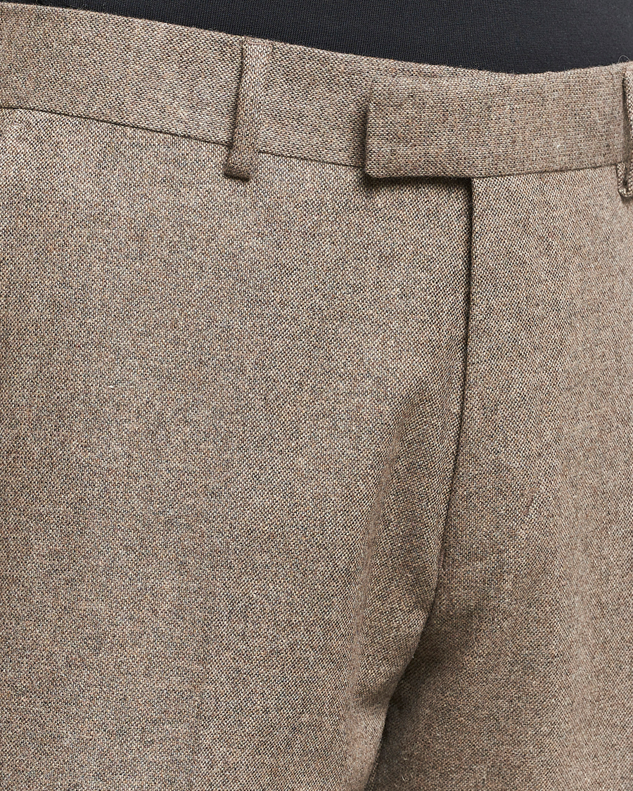 Tiger of Sweden Tenuta Brushed Wool Trousers Burlywood