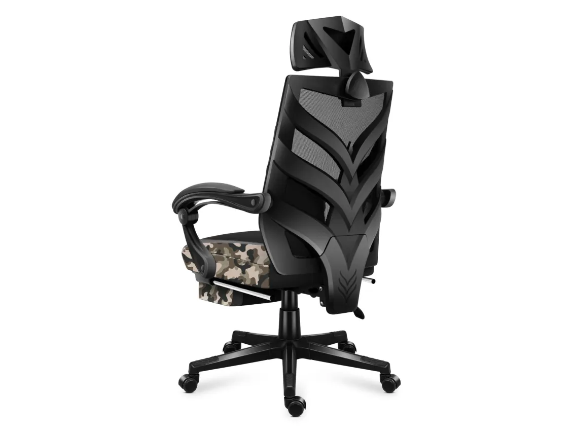 Huzaro Combat 5.0, PC gamingstol, 140 kg, Trådsæde, Ryglæn i net, PC, 610 x 610 mm