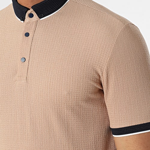 Polo A Manches Courtes 1745 Camel