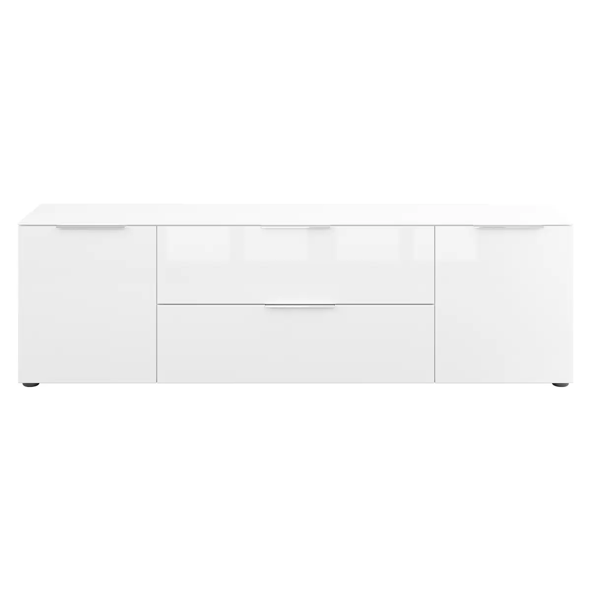 Lowboard 2T1K1S Style weiss