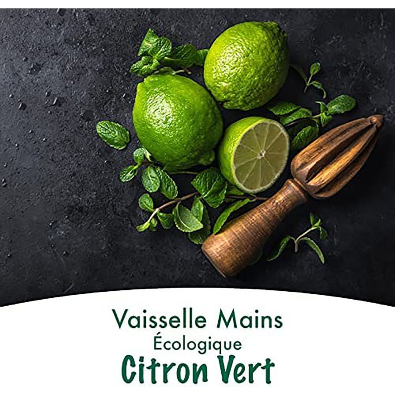 Liquide vaisselle mains L'Arbre Vert citron vert - Flacon 500 ml
