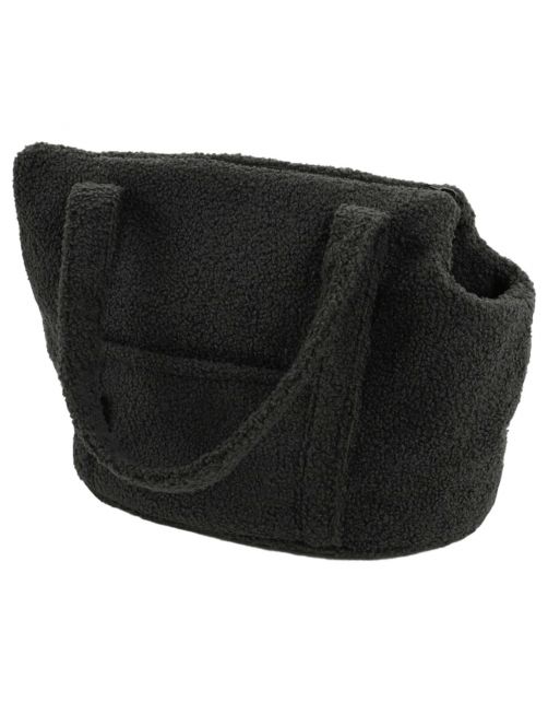 Wooff Transport Bag Teddy - Hondendraagtas - 55x40x32 cm Antraciet