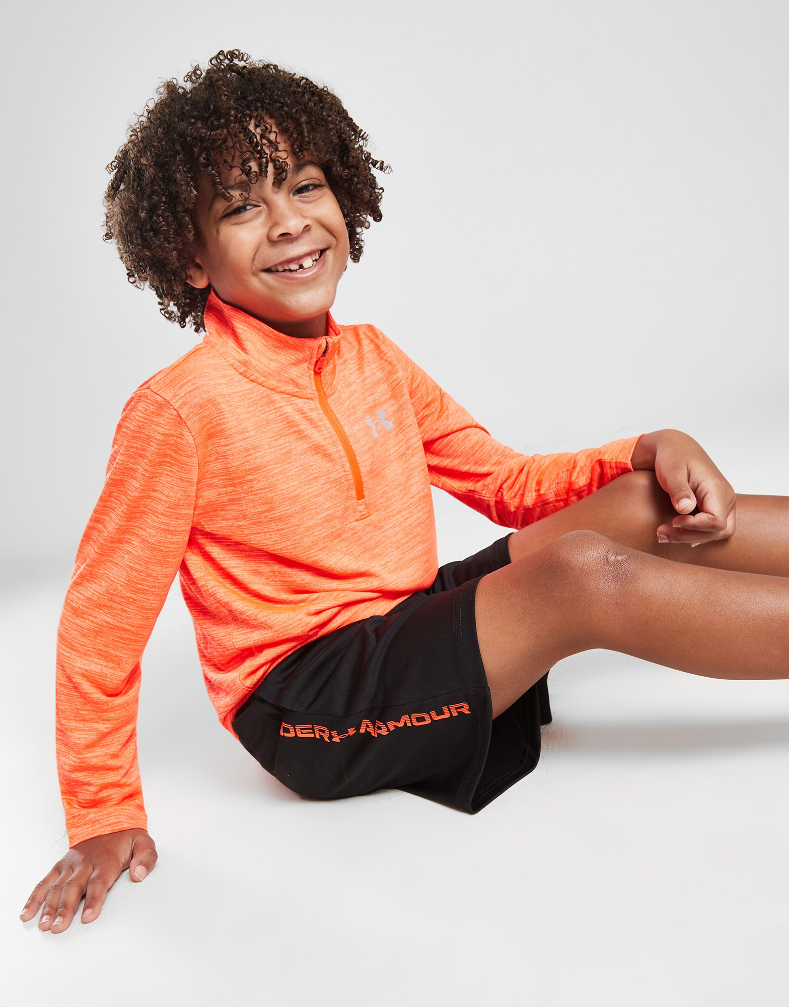 Under Armour Ensemble Haut Manches Longues / Short Enfant