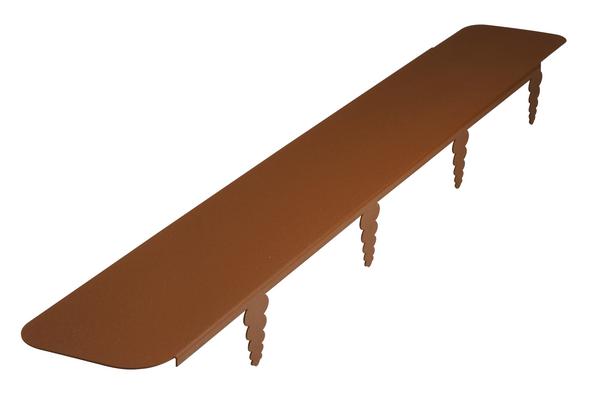 bellissa Rasenkante Corten für Mähroboter,
