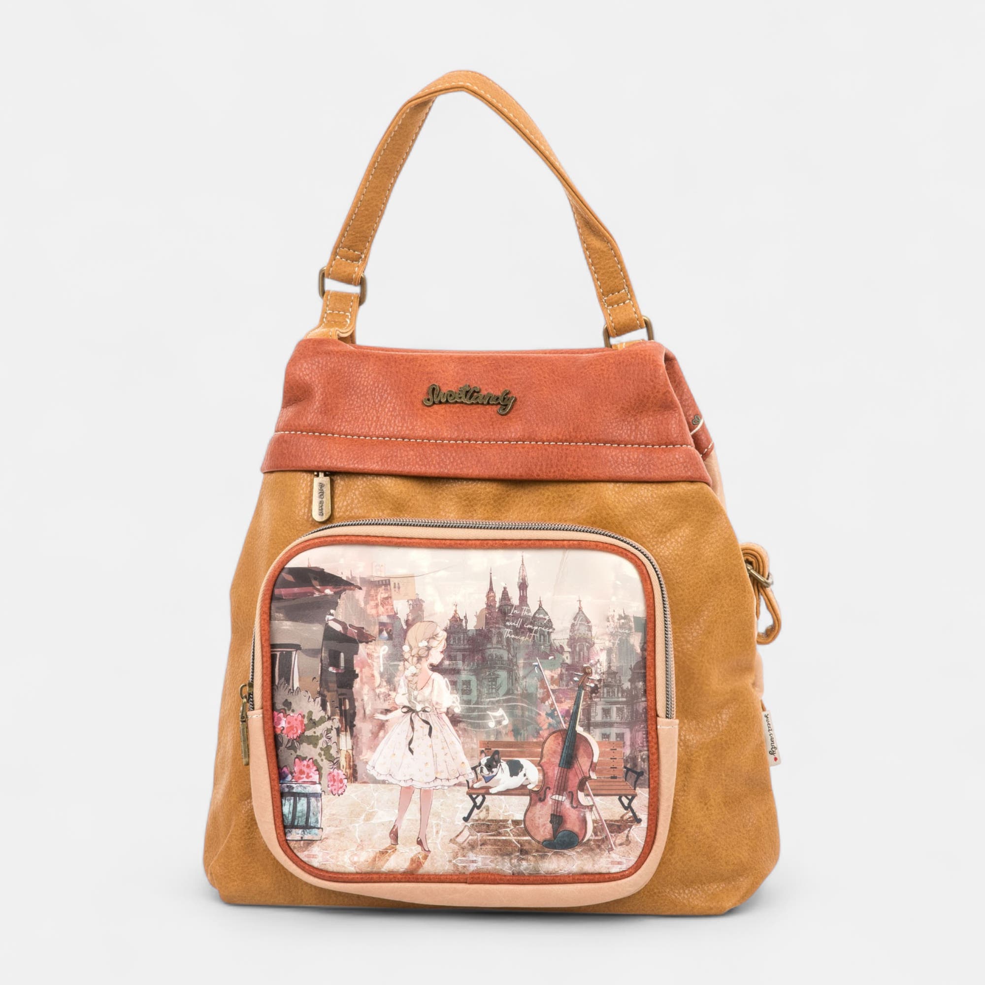 Sac à dos marron
