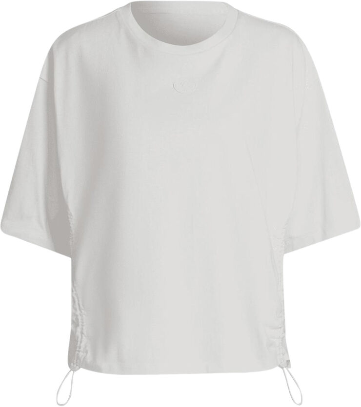 adidas drawcords loose t-shirt Beige