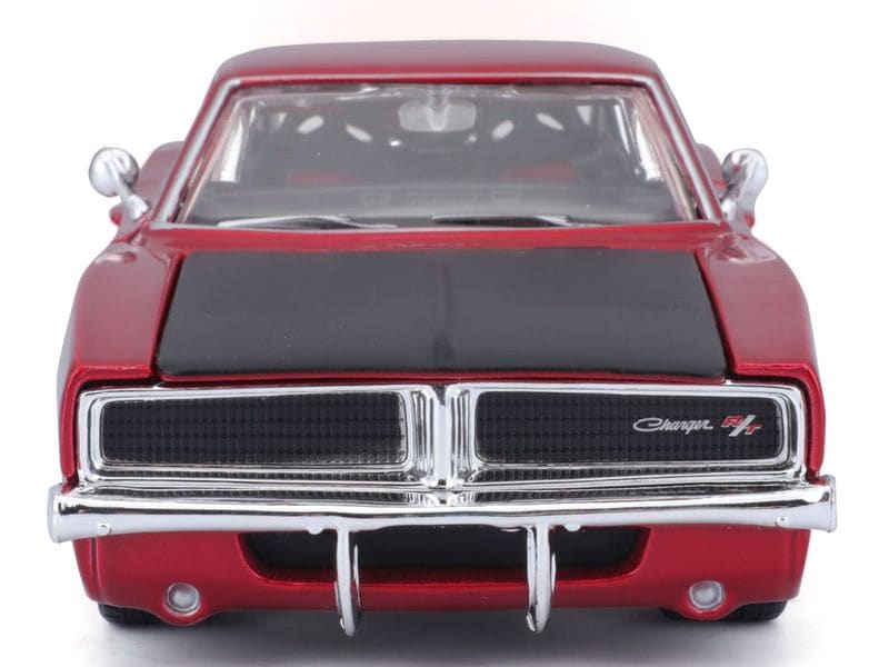 Maisto Dodge Charger R/T 1969 1:24, Rot Sammlermodell im Massstab 1:24
