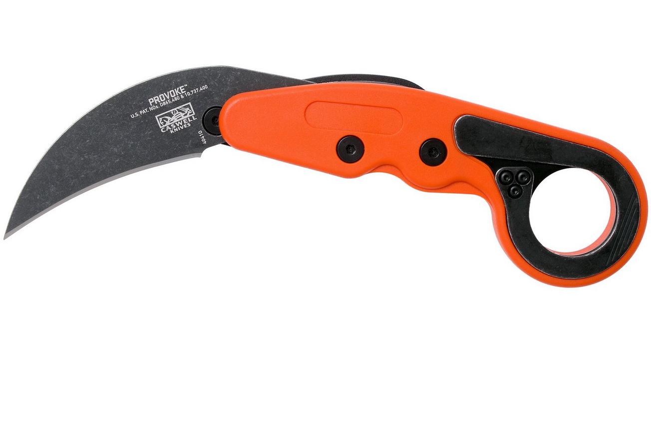 CRKT Provoke Orange 4041O zakmes, Joe Caswell design