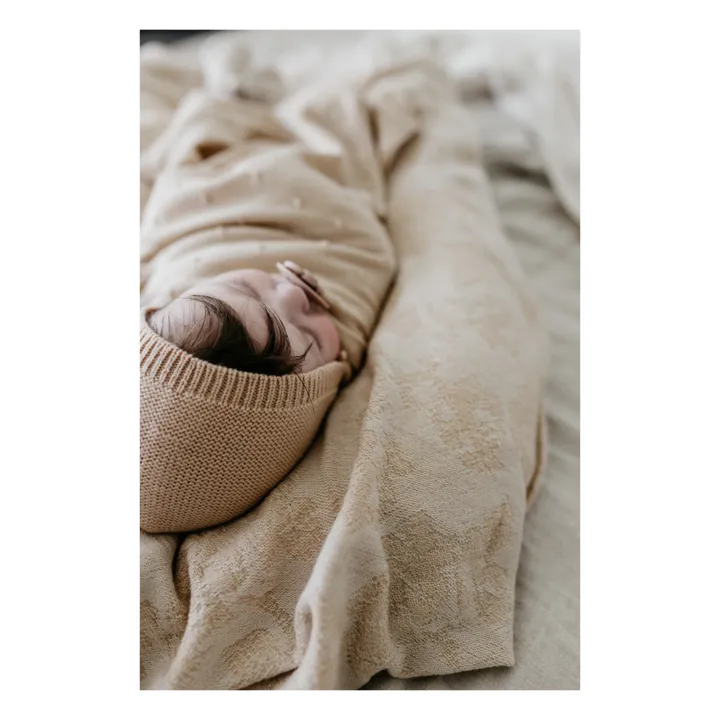 Hvid Béguin Dolly Laine Mérinos | Rose pâle