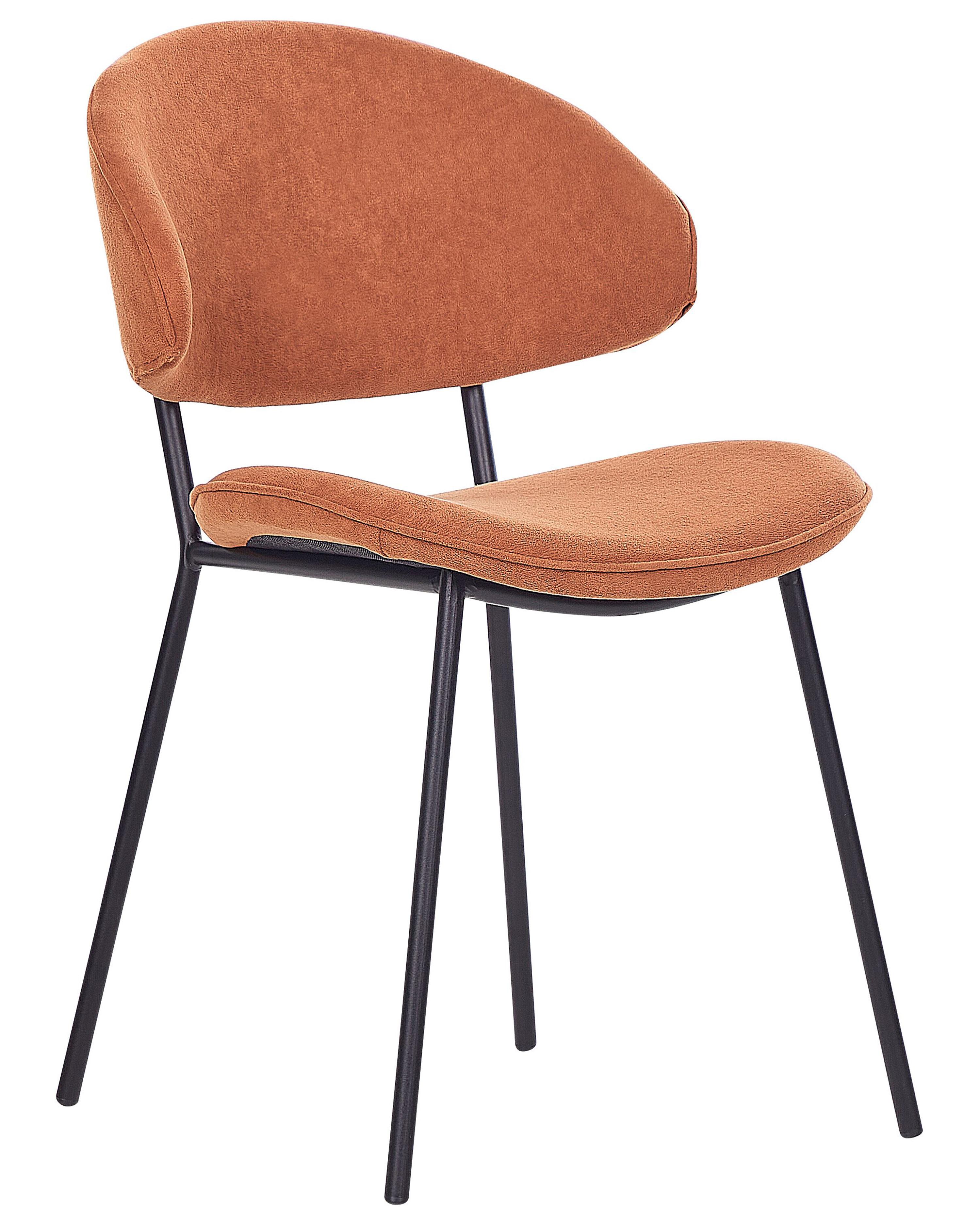 Set van 2 eetkamerstoelen KIANA Oranje