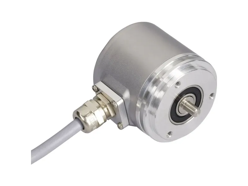 Posital Fraba Absolut Drejefølere 1 stk UCD-S101B-2012-Y060-2RW Magnetisk Synkronflange 58 mm