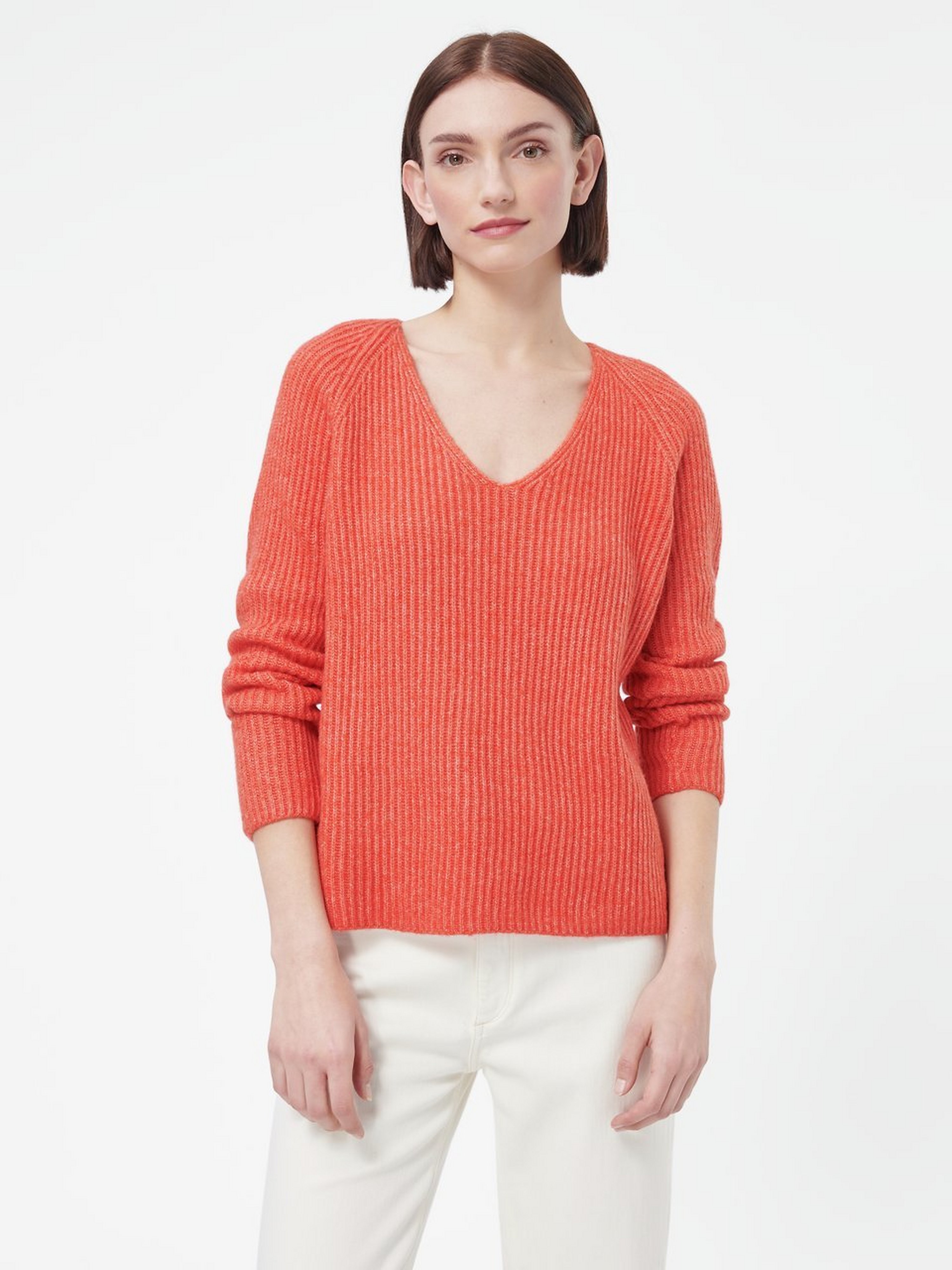Pullover mit V-Ausschnitt