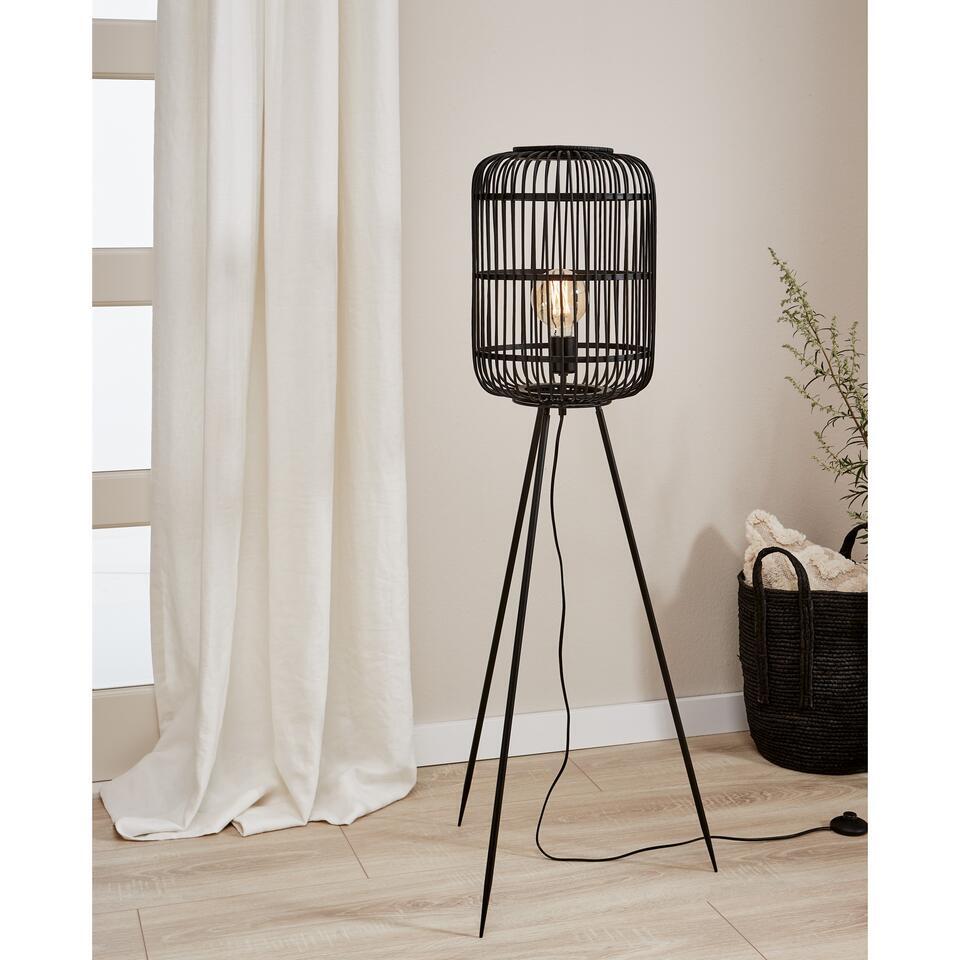 Vloerlamp Balan Zwart