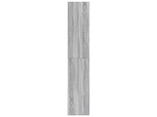 Bibliothèque sonoma gris 100x36x189 cm bois d'ingénierie