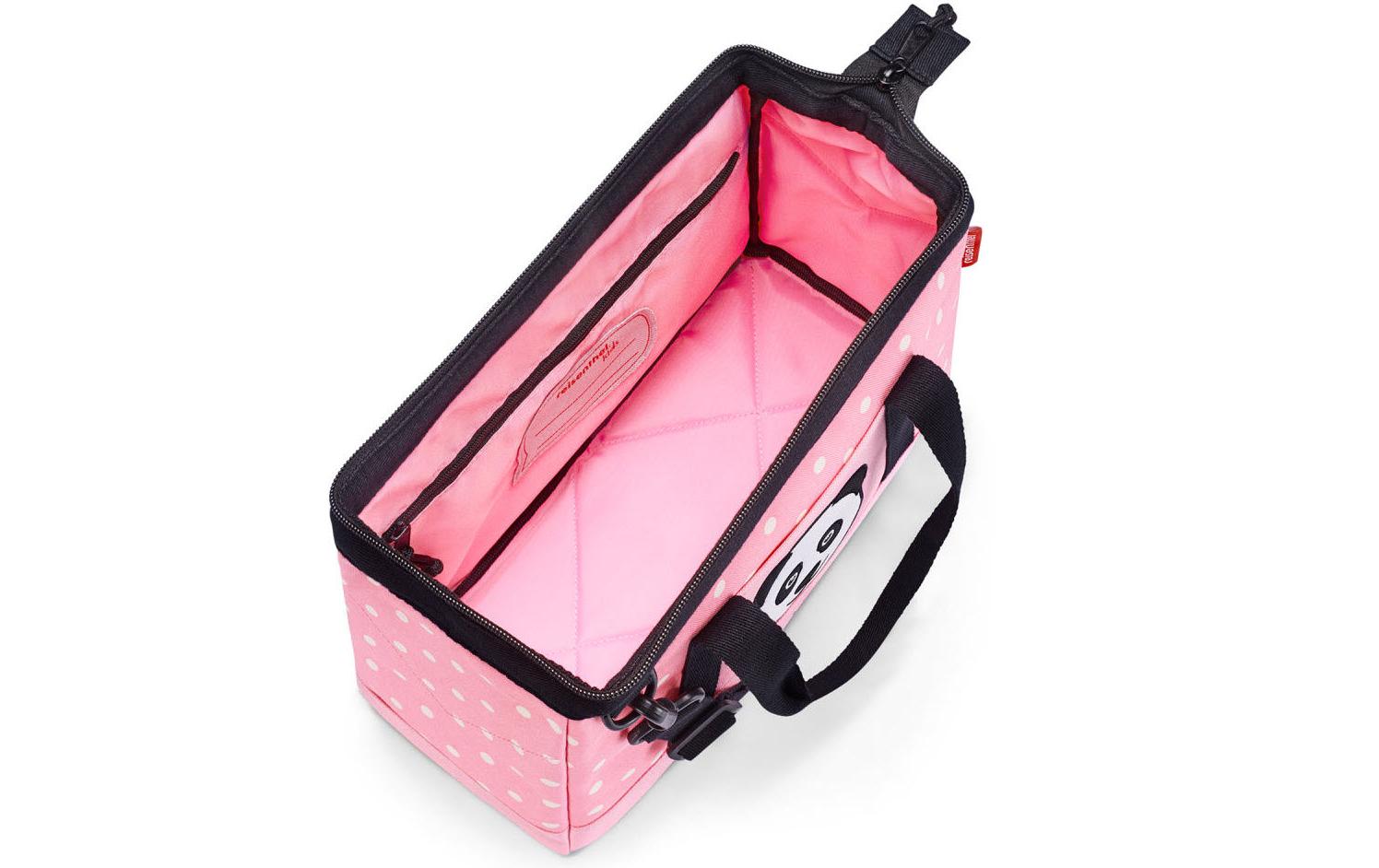 Umhängetasche Allrounder XS Kids Panda Dots PinkSchultertasche