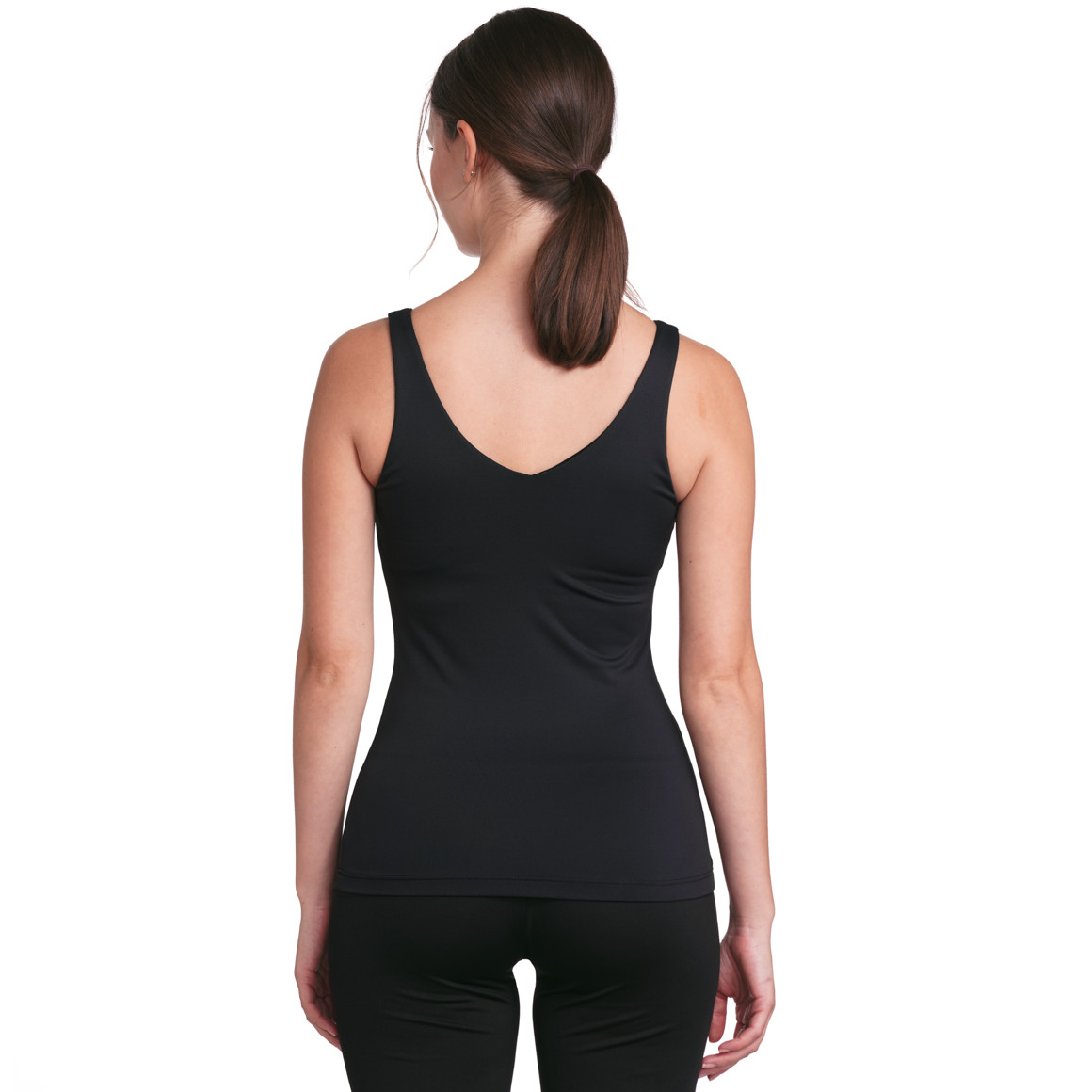 Gina Sports Damen Sport-Top mit BH schwarz