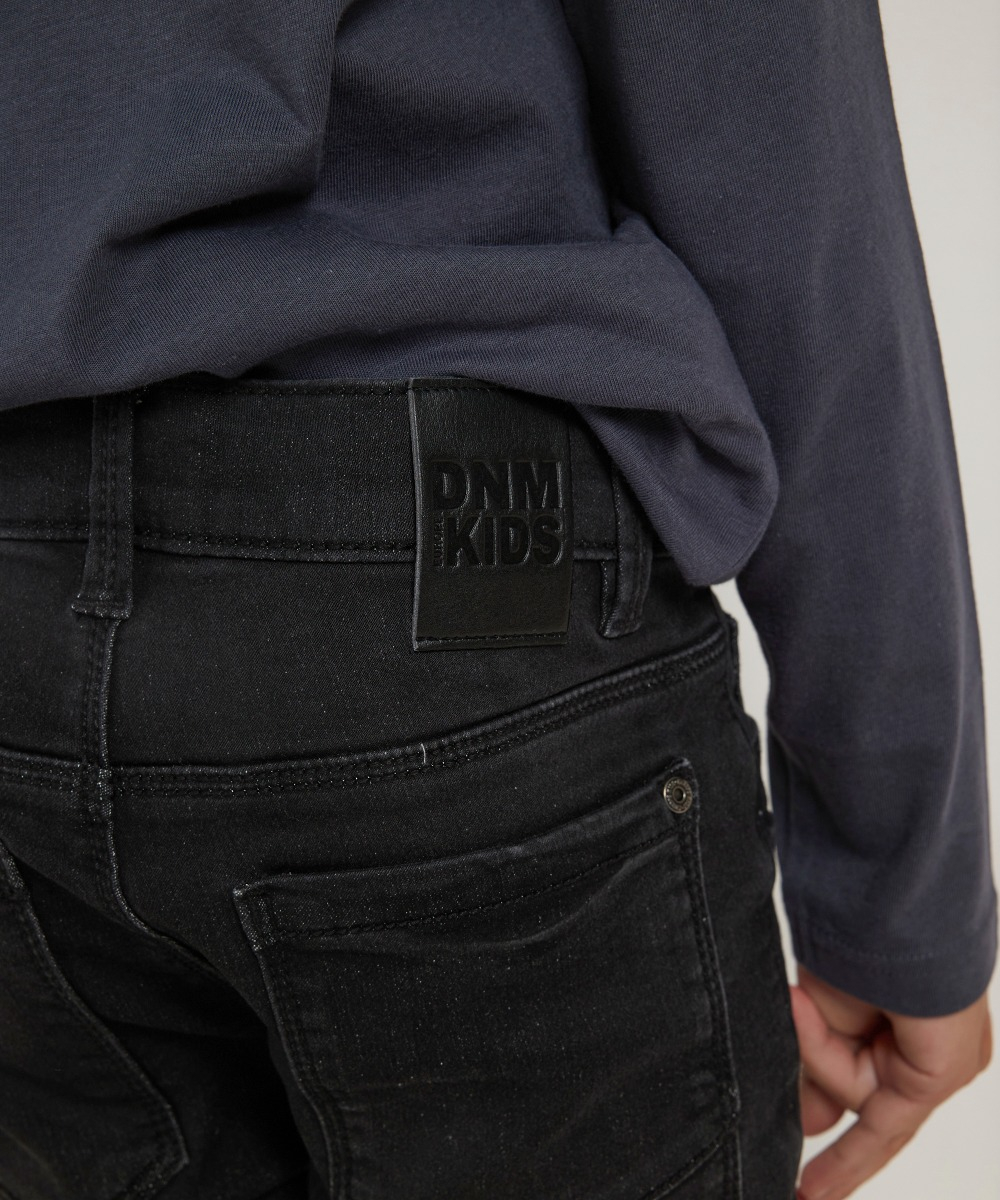 skinny fit jogg jeans - zwart