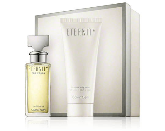 Calvin Klein Eternity Set mit Body Lotion 30ml-100ml