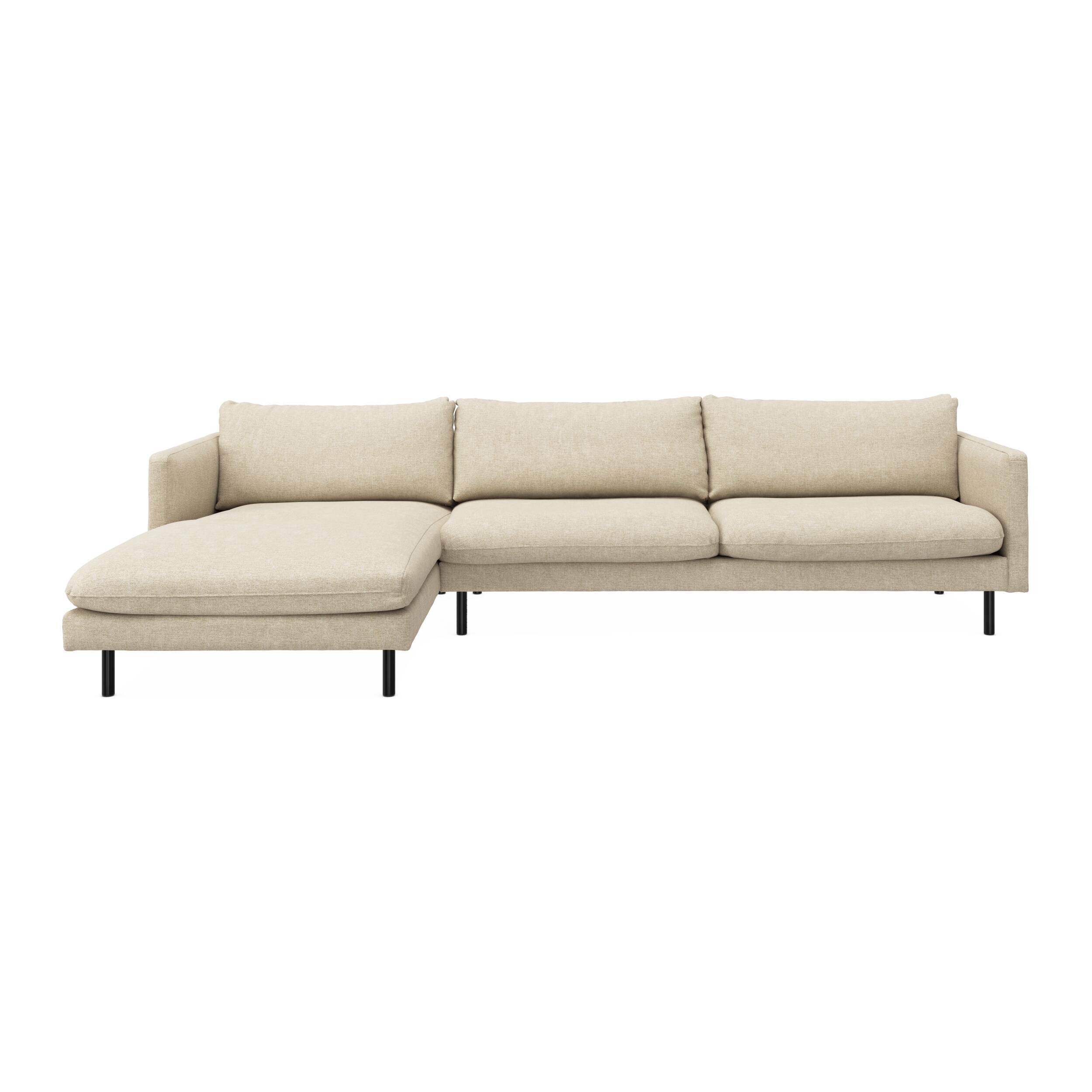 Bjorn venstrevendt sofa med chaiselong