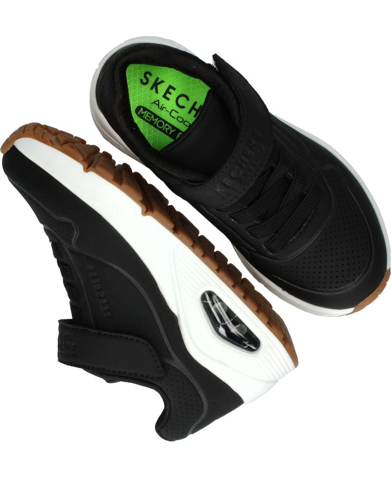 Skechers Uno Air Blitz Sneakers Zwart Jongens