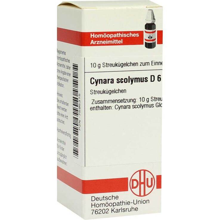 DHU Cynara scolymus D 6 Globuli, 10 g