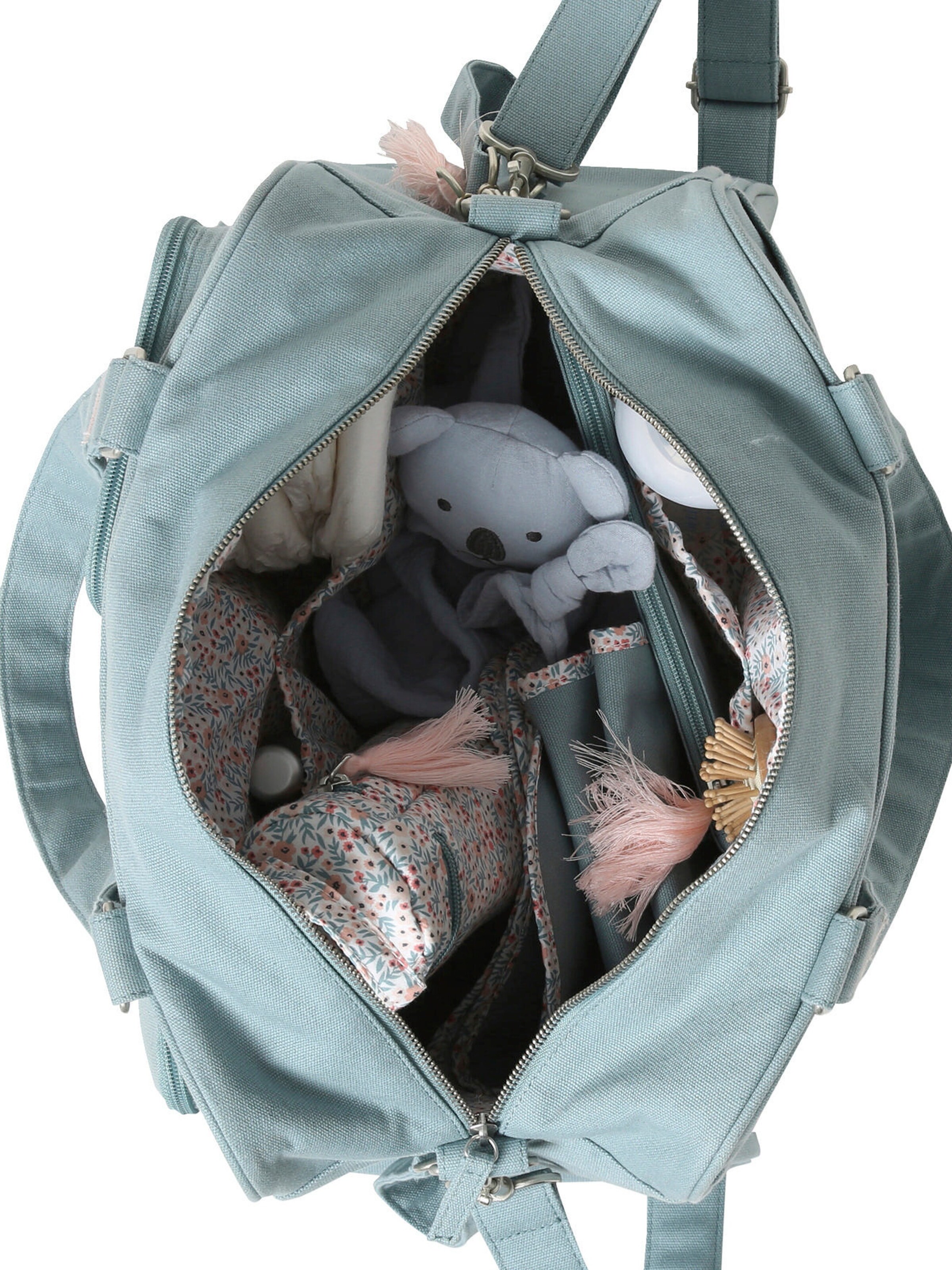 Vertbaudet Wickeltasche FAMILY blau