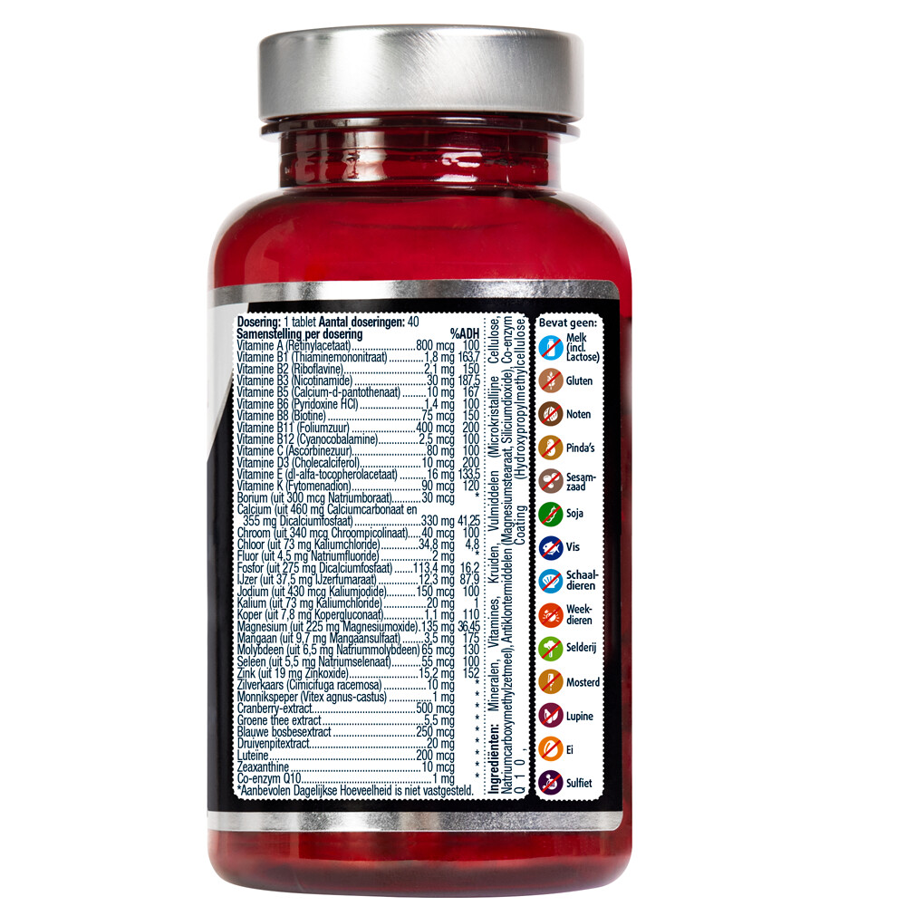 Lucovitaal Multi + Compleet Vrouw40 tabletten